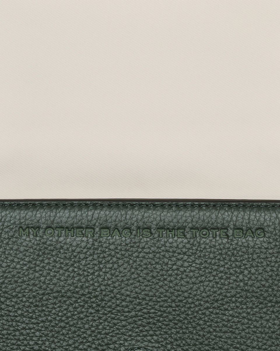 Dark Green Marc Jacobs The Leather Mini Bag | 439ETFSRQ