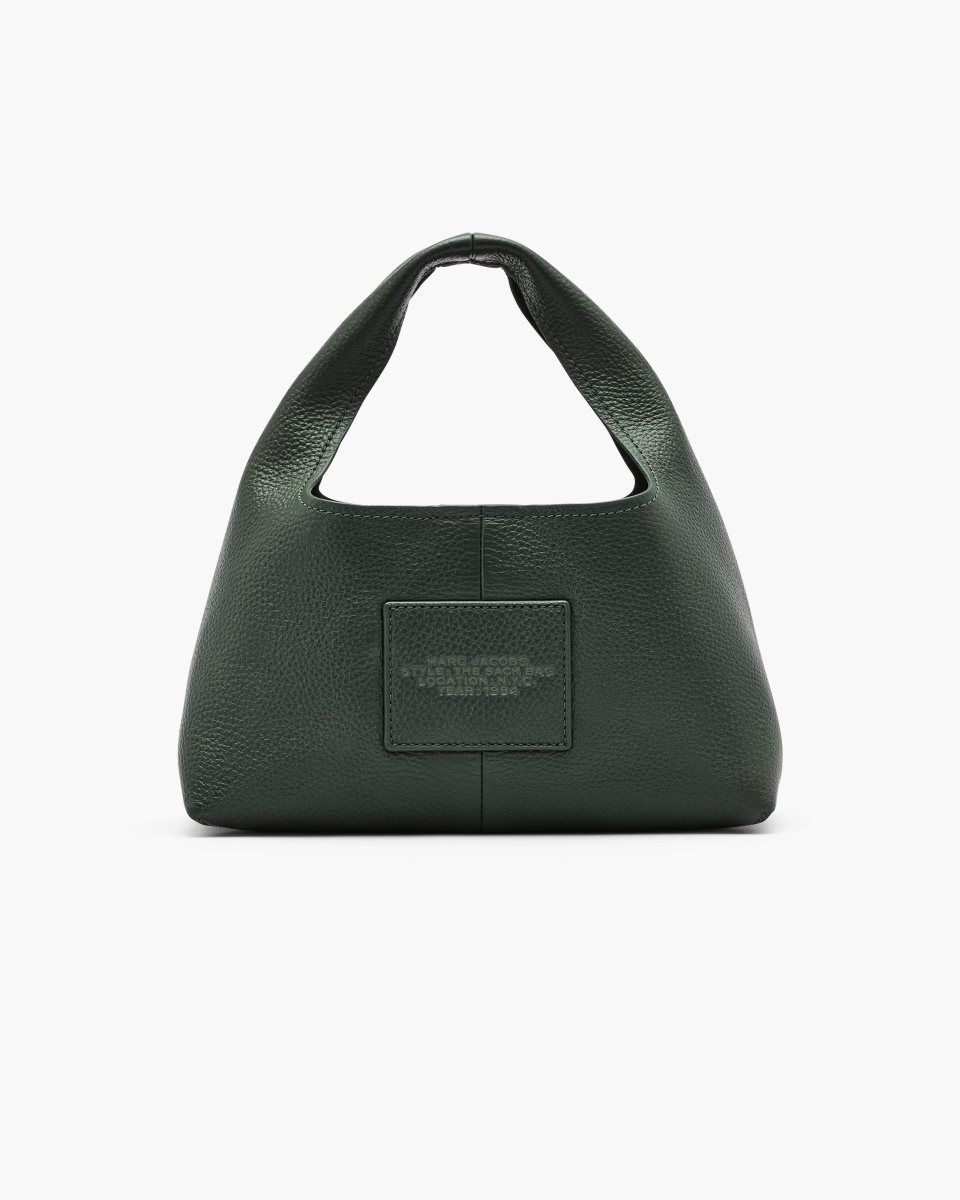 Dark Green Marc Jacobs The Mini Sack Bag | 389VICJRP