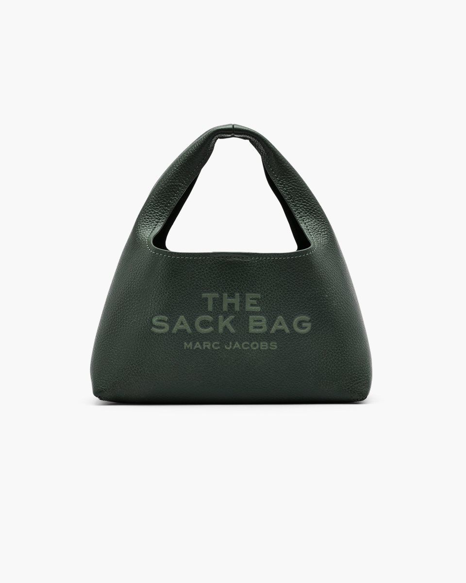 Dark Green Marc Jacobs The Mini Sack Bag | 389VICJRP