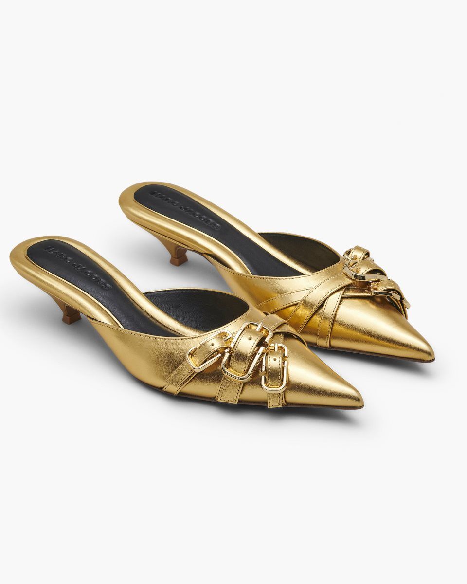 Gold Marc Jacobs The Emma Kitten Heel | 175HEXROI