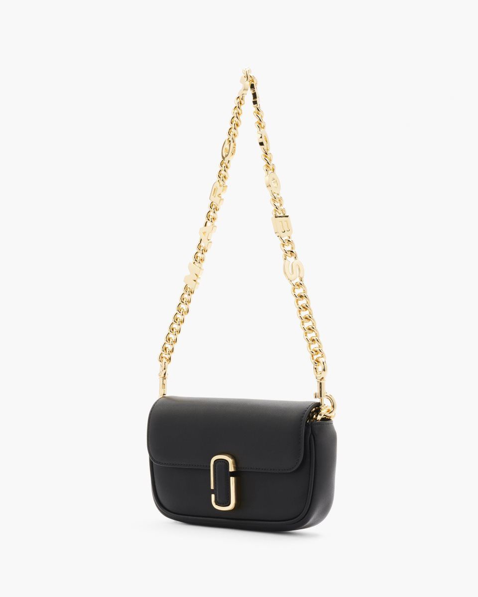 Gold Marc Jacobs The Logo Chain Shoulder Strap | 194OBFAVT