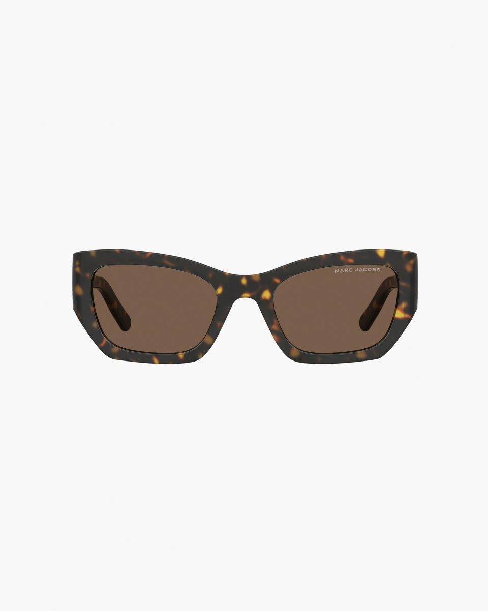 Havana Marc Jacobs The J Marc Square Cat Eye Sunglasses | 352KHYXPS