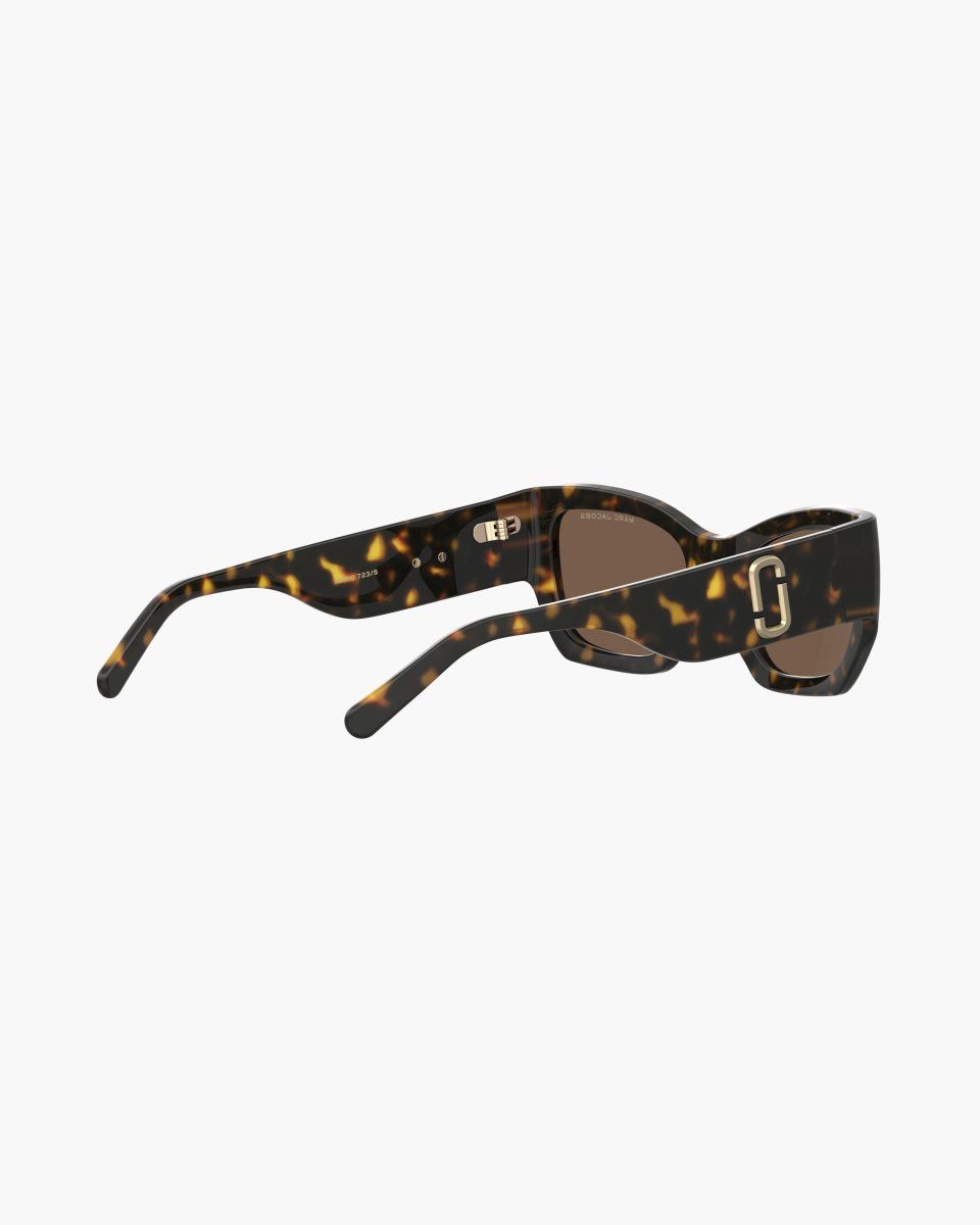 Havana Marc Jacobs The J Marc Square Cat Eye Sunglasses | 352KHYXPS