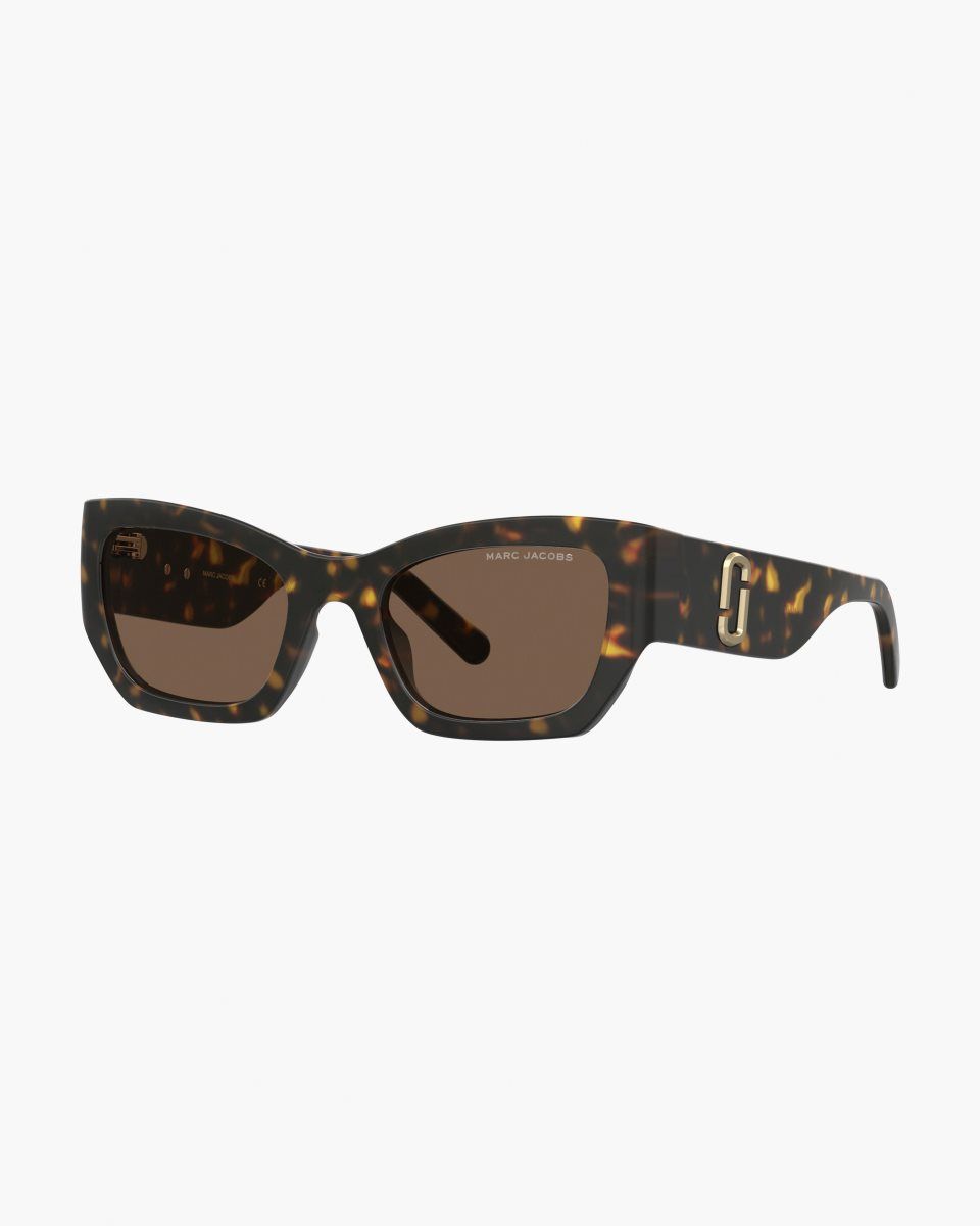 Havana Marc Jacobs The J Marc Square Cat Eye Sunglasses | 352KHYXPS