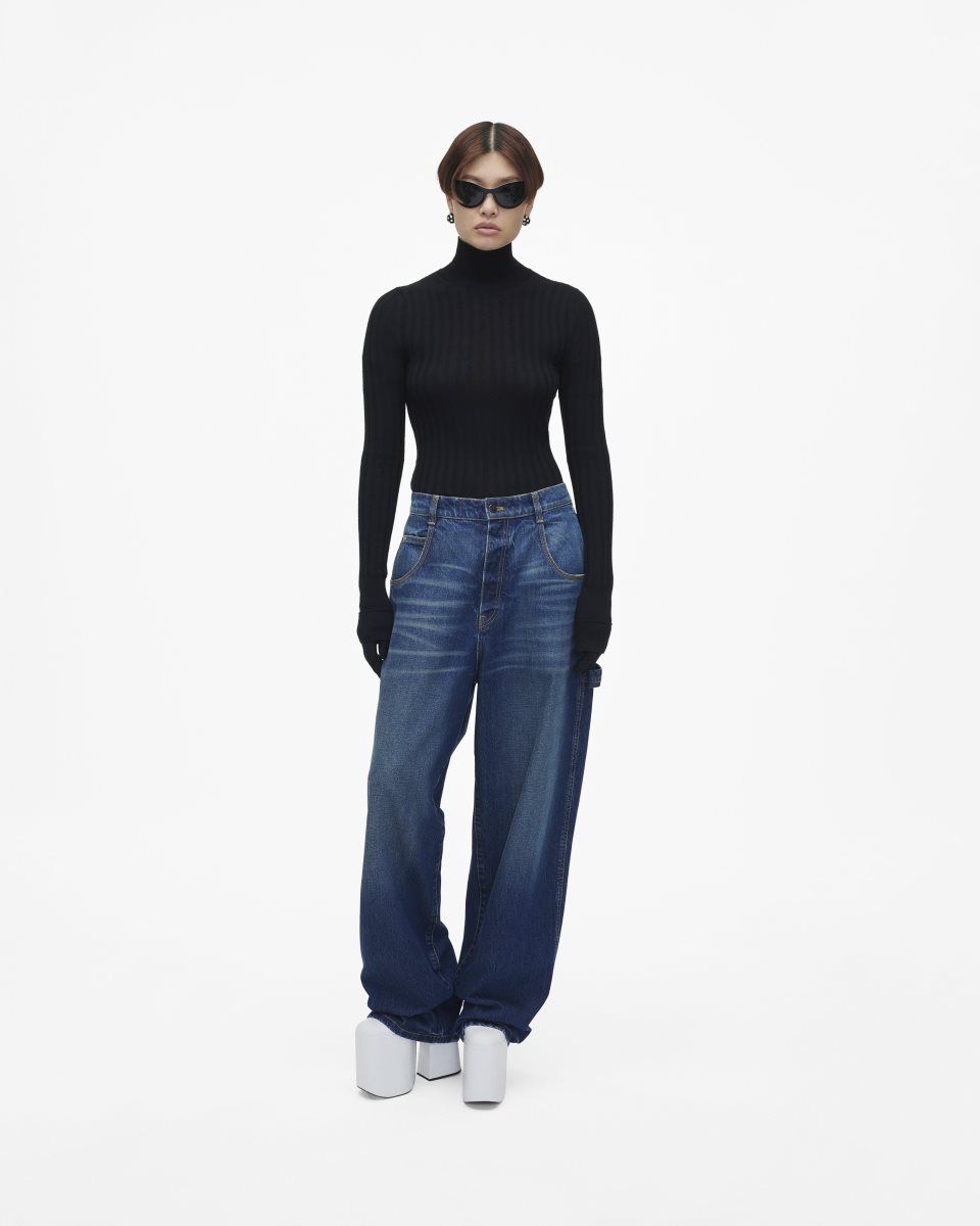 Indigo Marc Jacobs The Oversized Jeans | 735SNGPUM