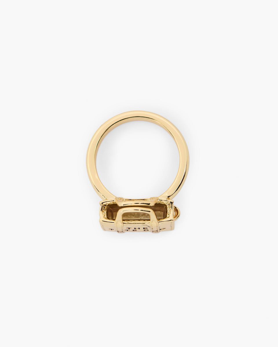 Light Gold Marc Jacobs The Tote Bag Ring | 096ACLQBO