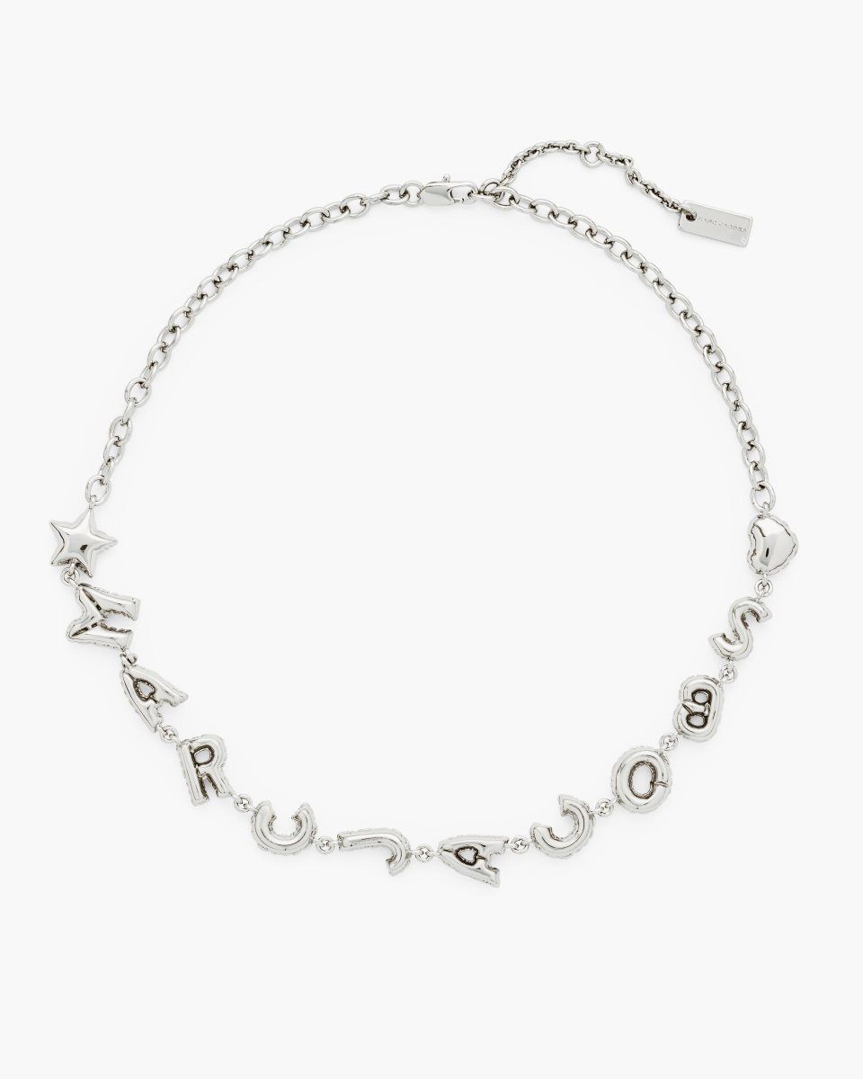 Light Silver Marc Jacobs Marc Jacobs Balloon Necklace | 578CLMXZF