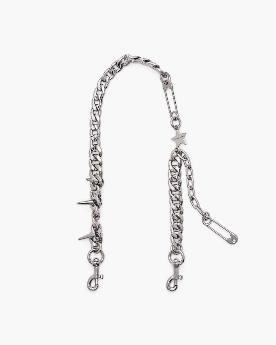 Nickel Marc Jacobs The Star Chain Shoulder Strap | 604NGWJYX