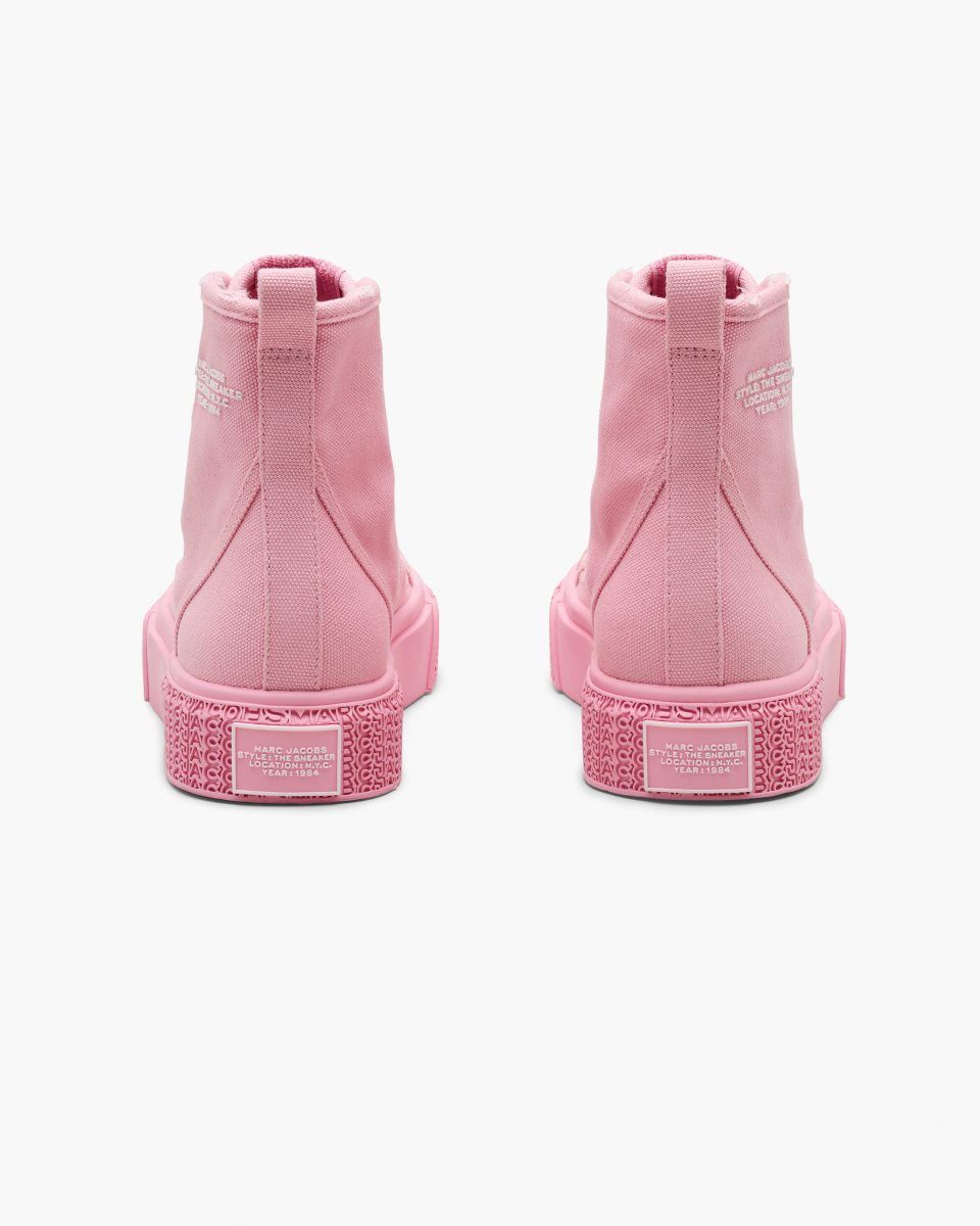 Pink Marc Jacobs The High Top Sneaker | 156WSBJZY