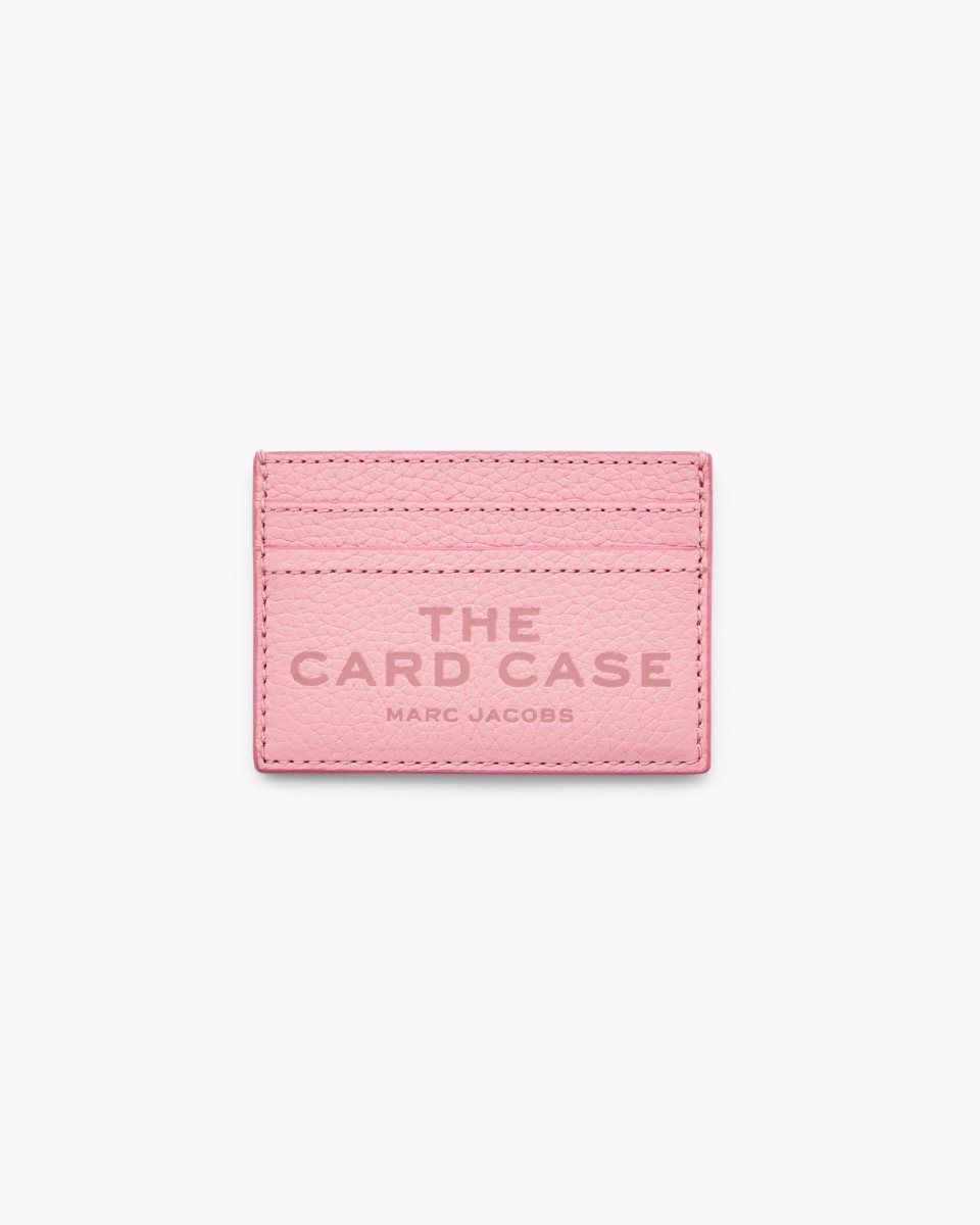 Pink Marc Jacobs The Leather Card Case | 197QSVLIX