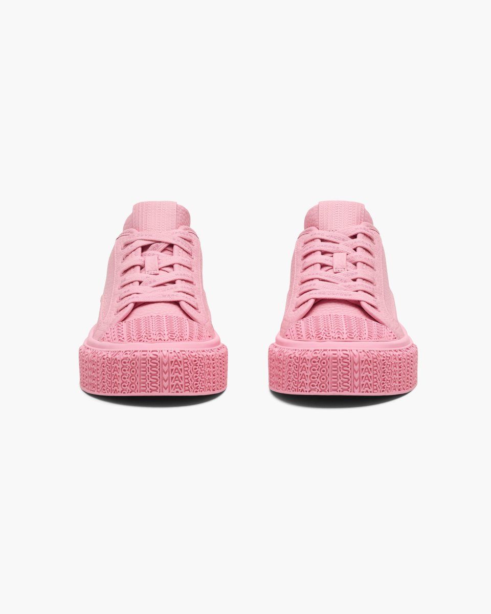 Pink Marc Jacobs The Leather Sneaker | 207OAIQUL