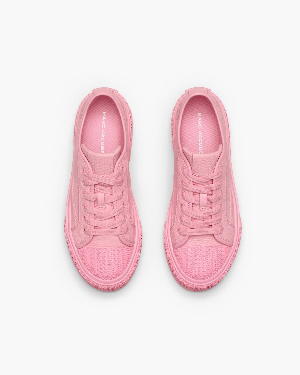 Pink Marc Jacobs The Leather Sneaker | 207OAIQUL