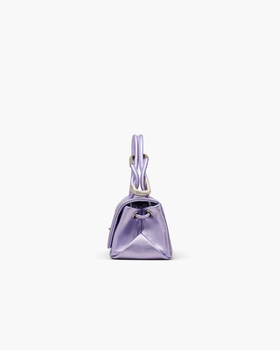 Purple Marc Jacobs The Metallic Mini Dual Bag | 617JUIZAO