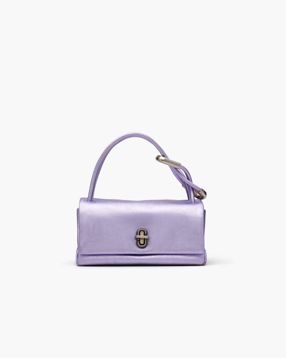 Purple Marc Jacobs The Metallic Mini Dual Bag | 617JUIZAO