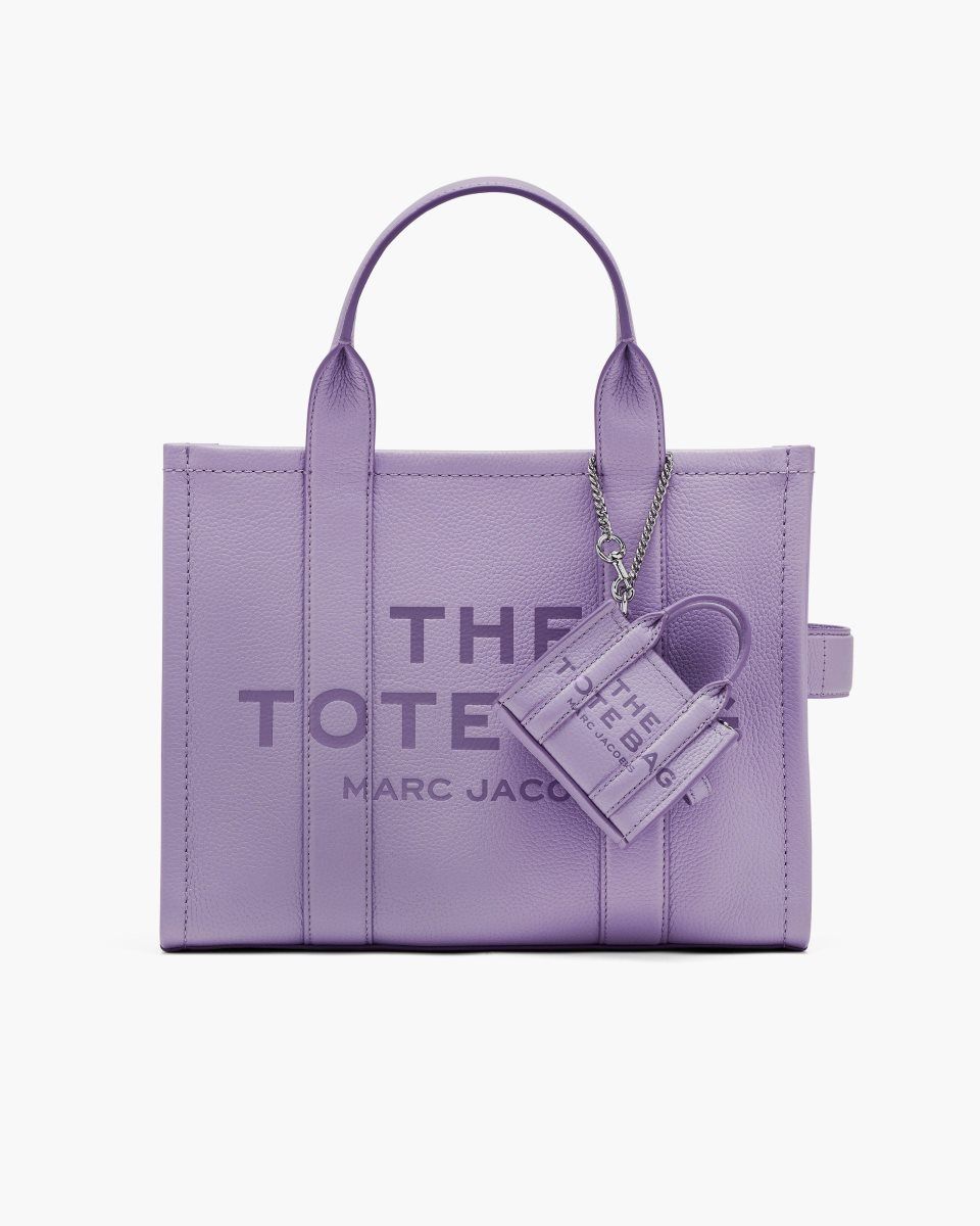 Purple Marc Jacobs The Nano Tote Bag Charm | 904CWHBNO