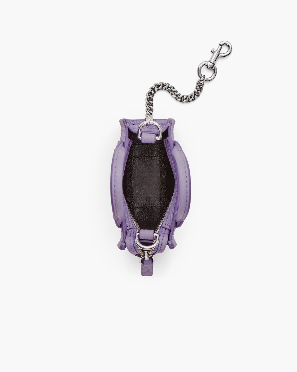 Purple Marc Jacobs The Nano Tote Bag Charm | 904CWHBNO