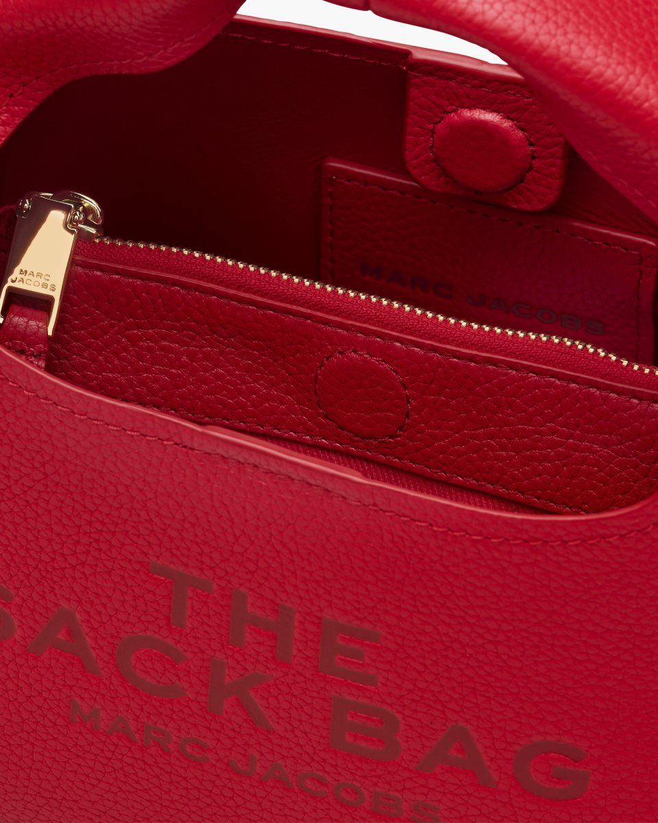 Red Marc Jacobs The Mini Sack Bag | 903PLOTGQ