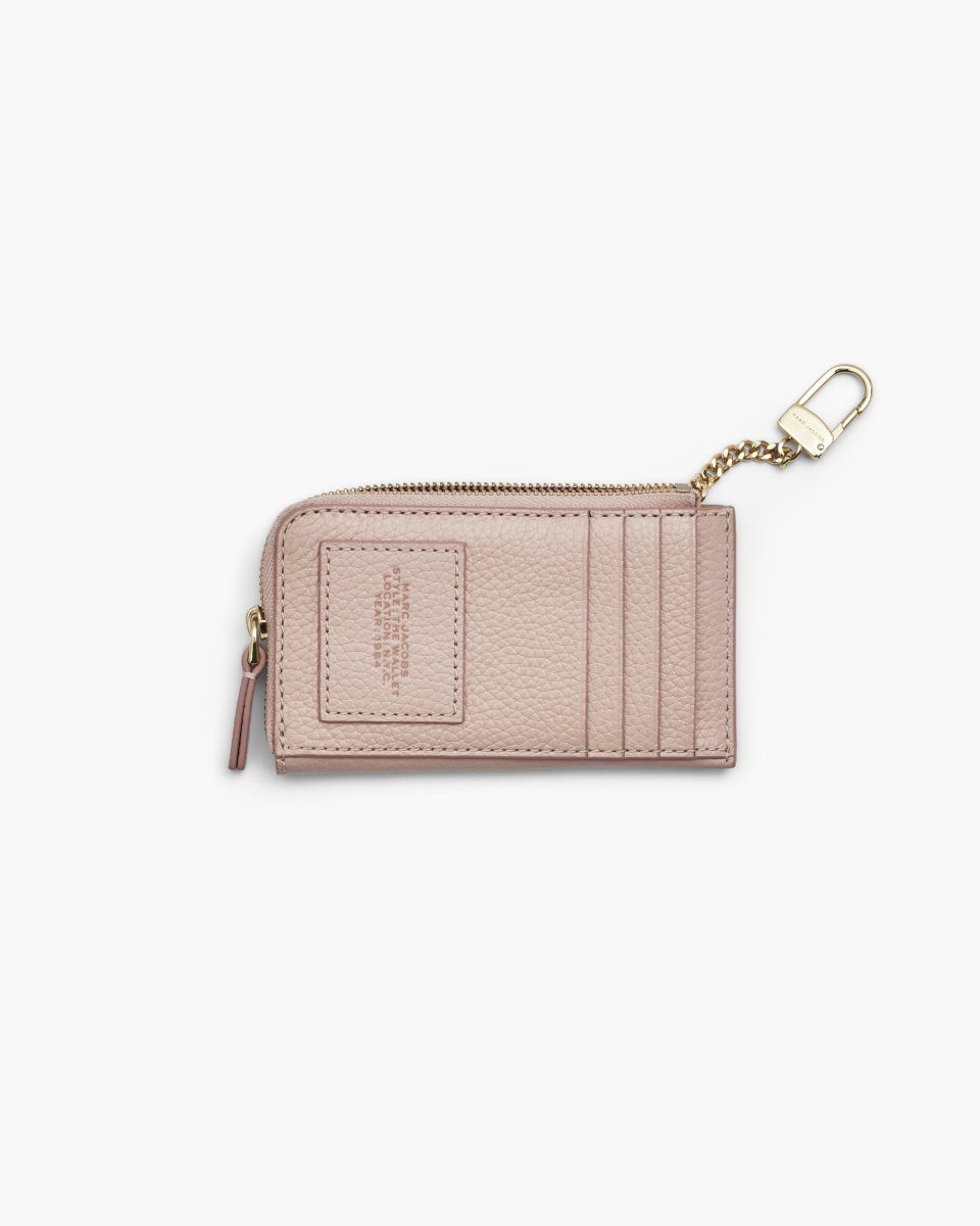 Rose Marc Jacobs The Leather Top Zip Multi Wallet | 469HRKGPI