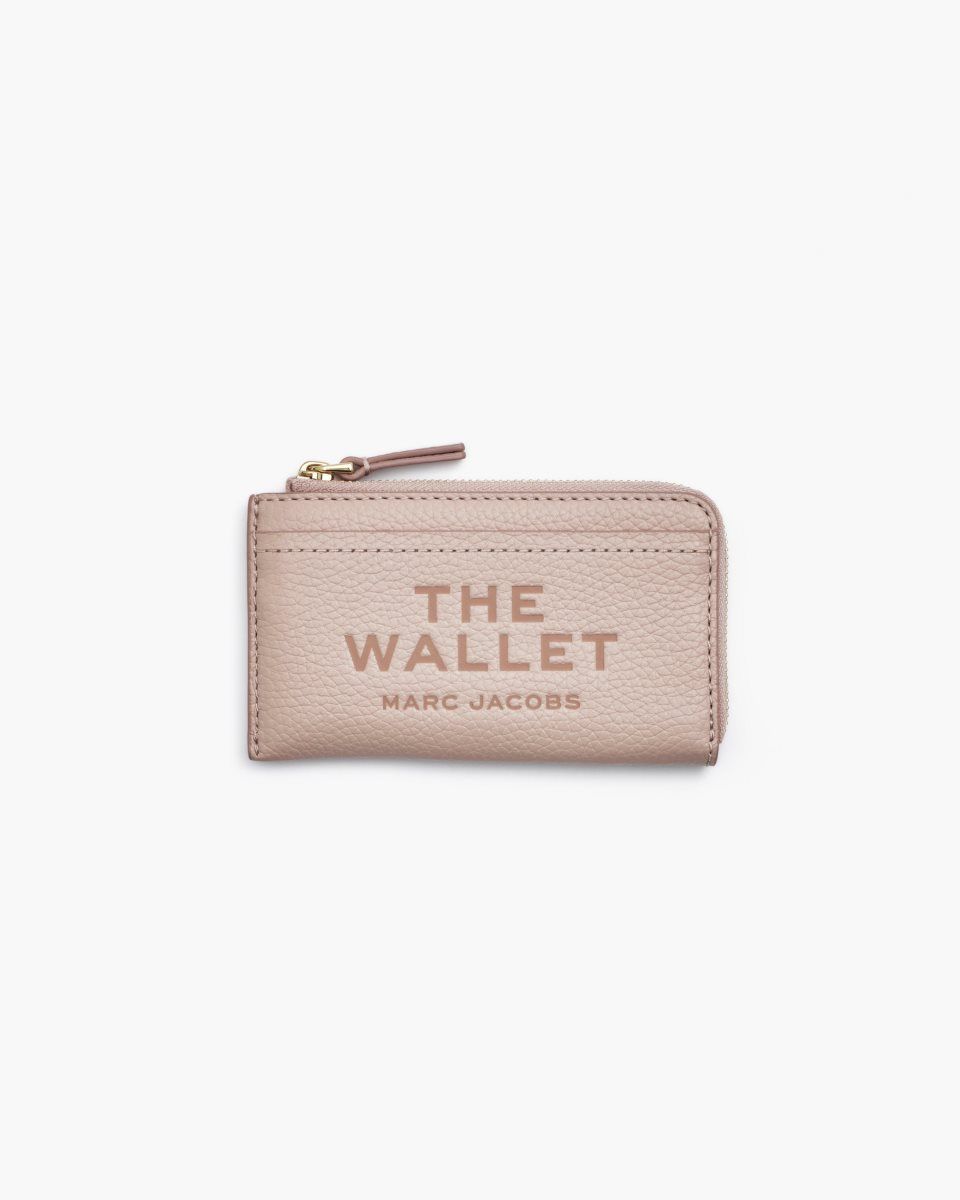 Rose Marc Jacobs The Leather Top Zip Multi Wallet | 469HRKGPI