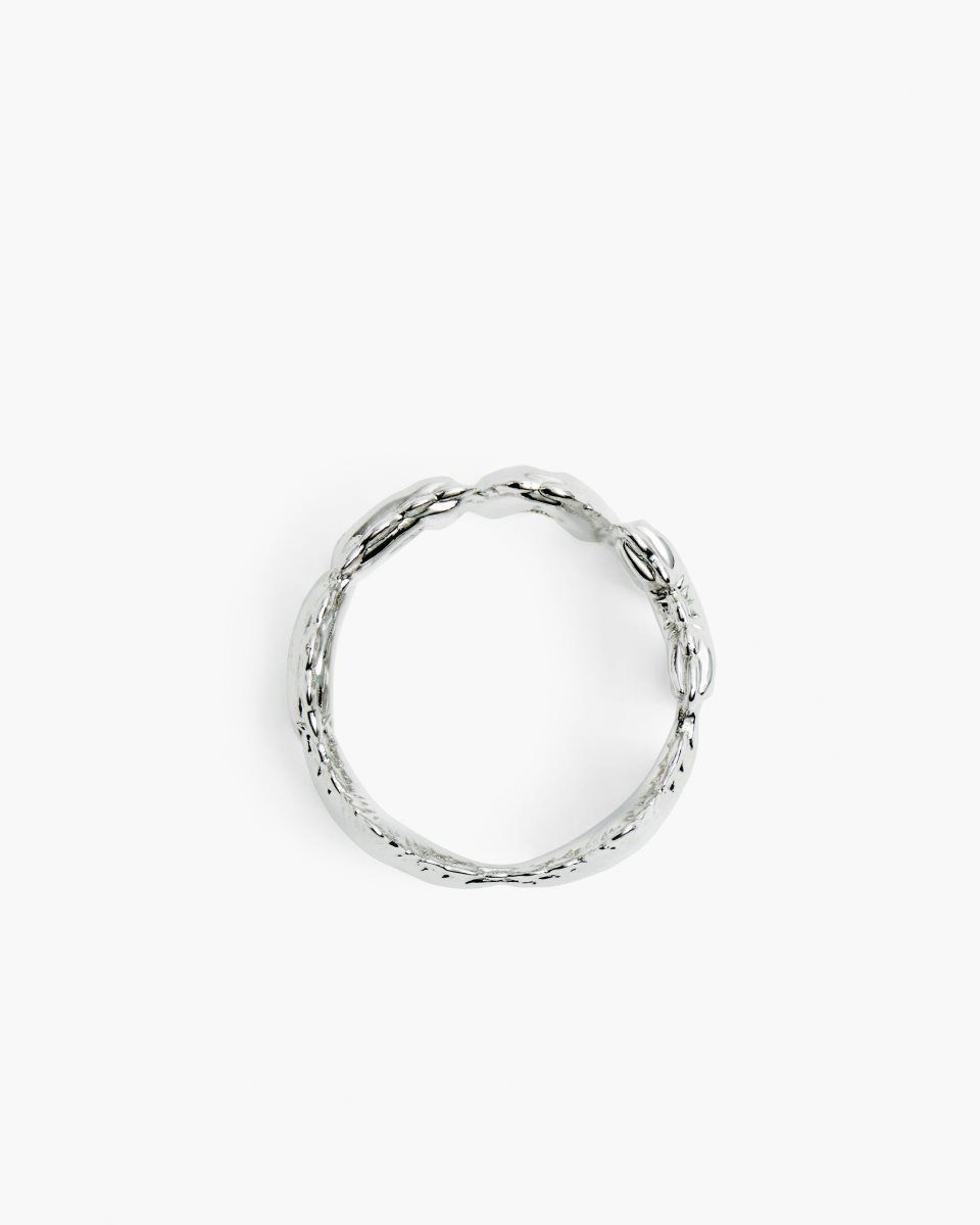 Silver Marc Jacobs The Marc Balloon Ring | 162JTKPLE