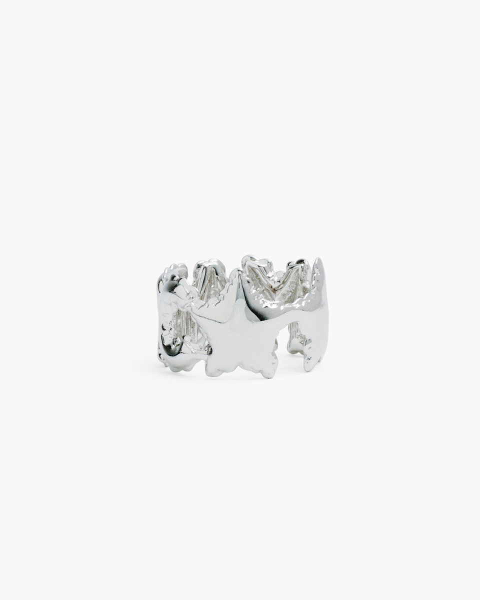 Silver Marc Jacobs The Marc Balloon Ring | 162JTKPLE