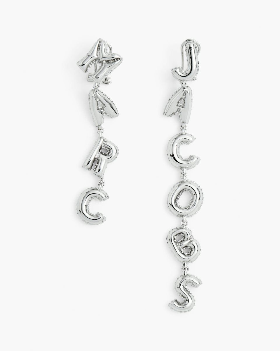 Silver Marc Jacobs The Marc Jacobs Balloon Earrings | 653VBKSYX