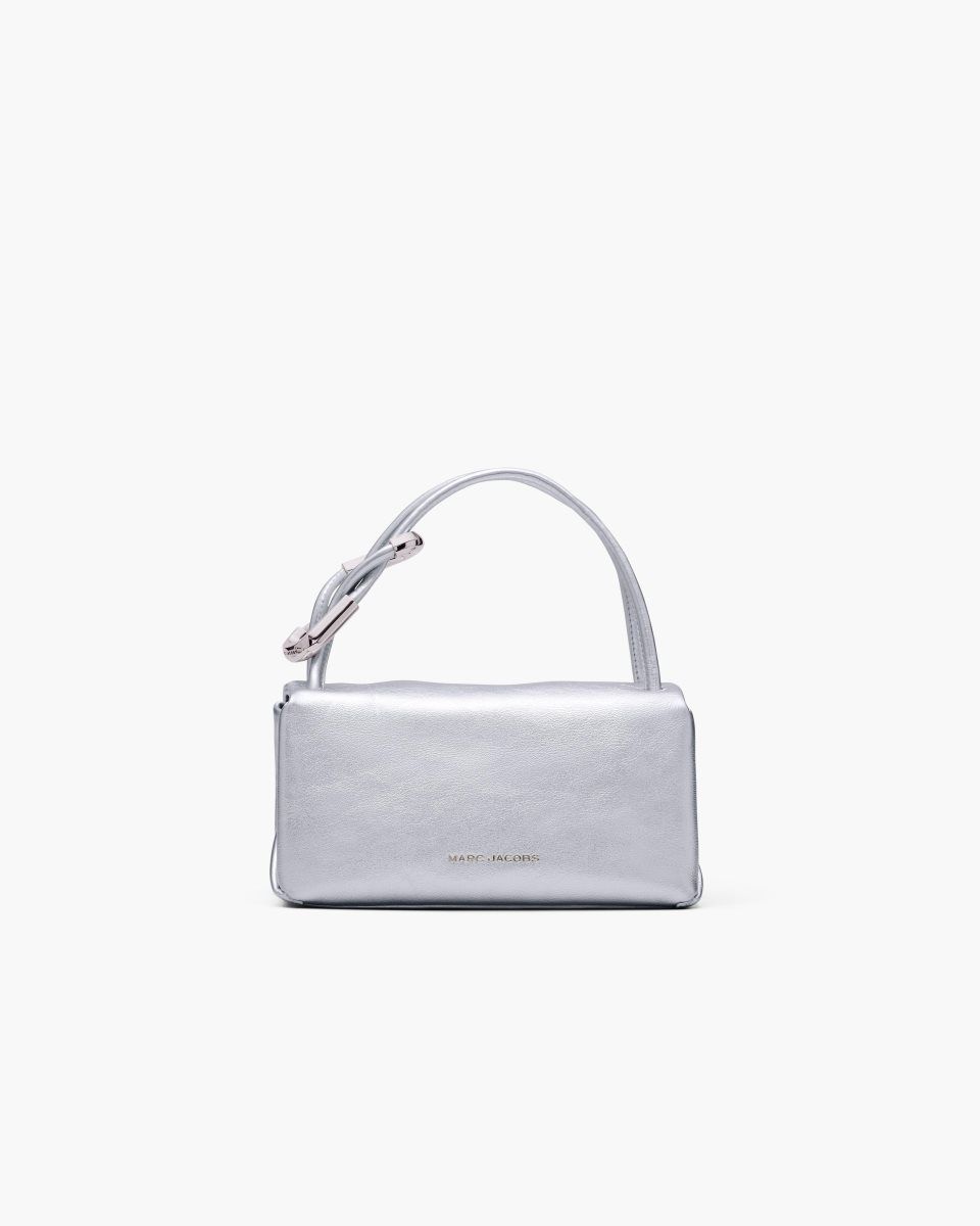 Silver Marc Jacobs The Metallic Mini Dual Bag | 081GRIKAS