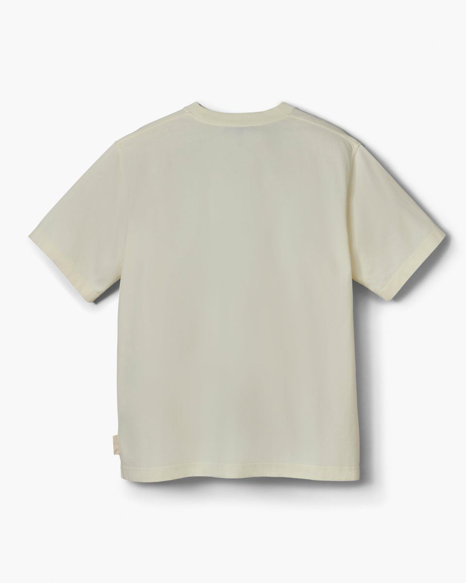 White Marc Jacobs Crystal Big Tee | 837WGAEJM