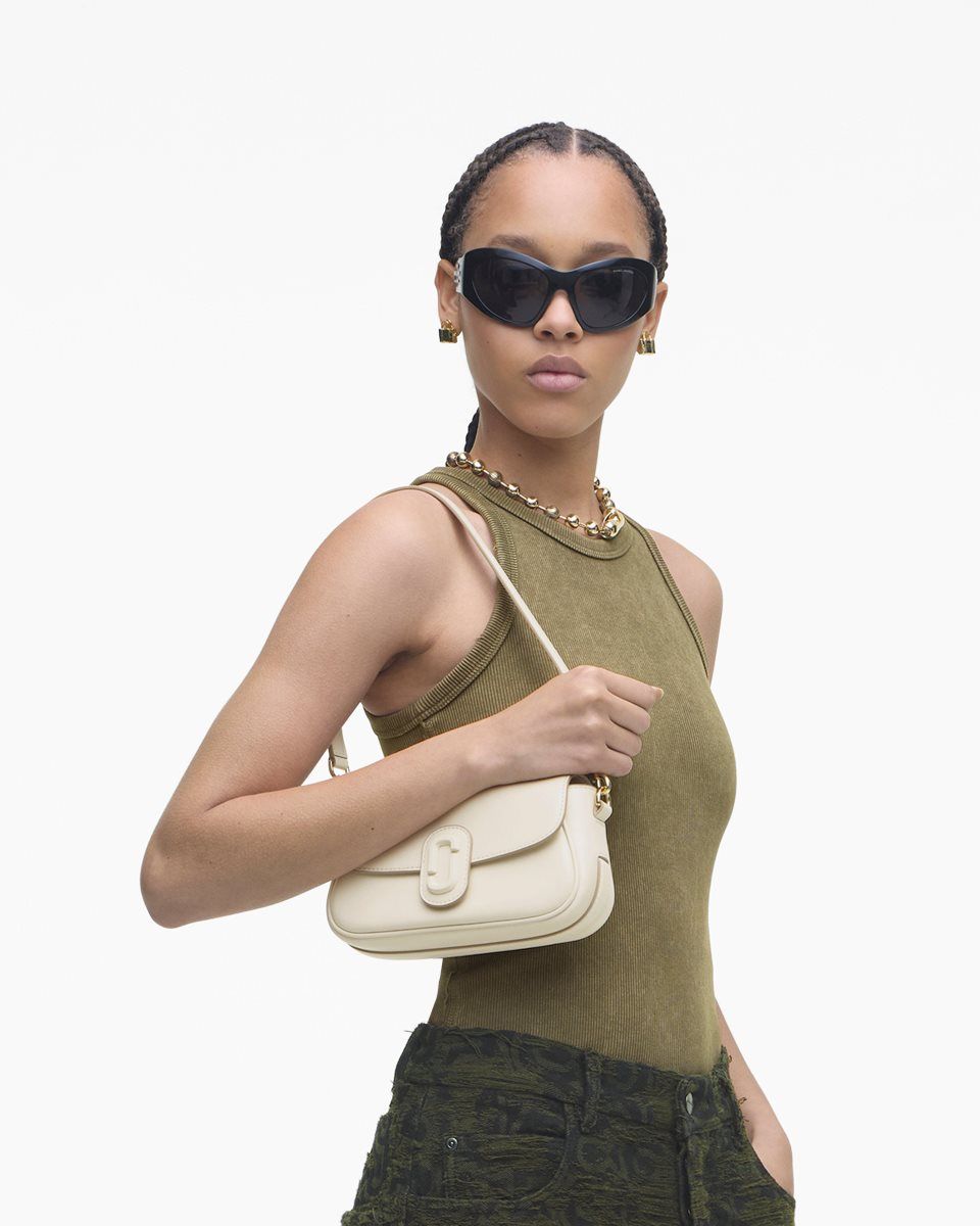 White Marc Jacobs The Clover Shoulder Bag | 207YOBQXD