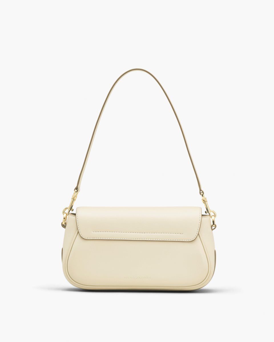 White Marc Jacobs The Large Clover Shoulder Bag | 873MZSWCX