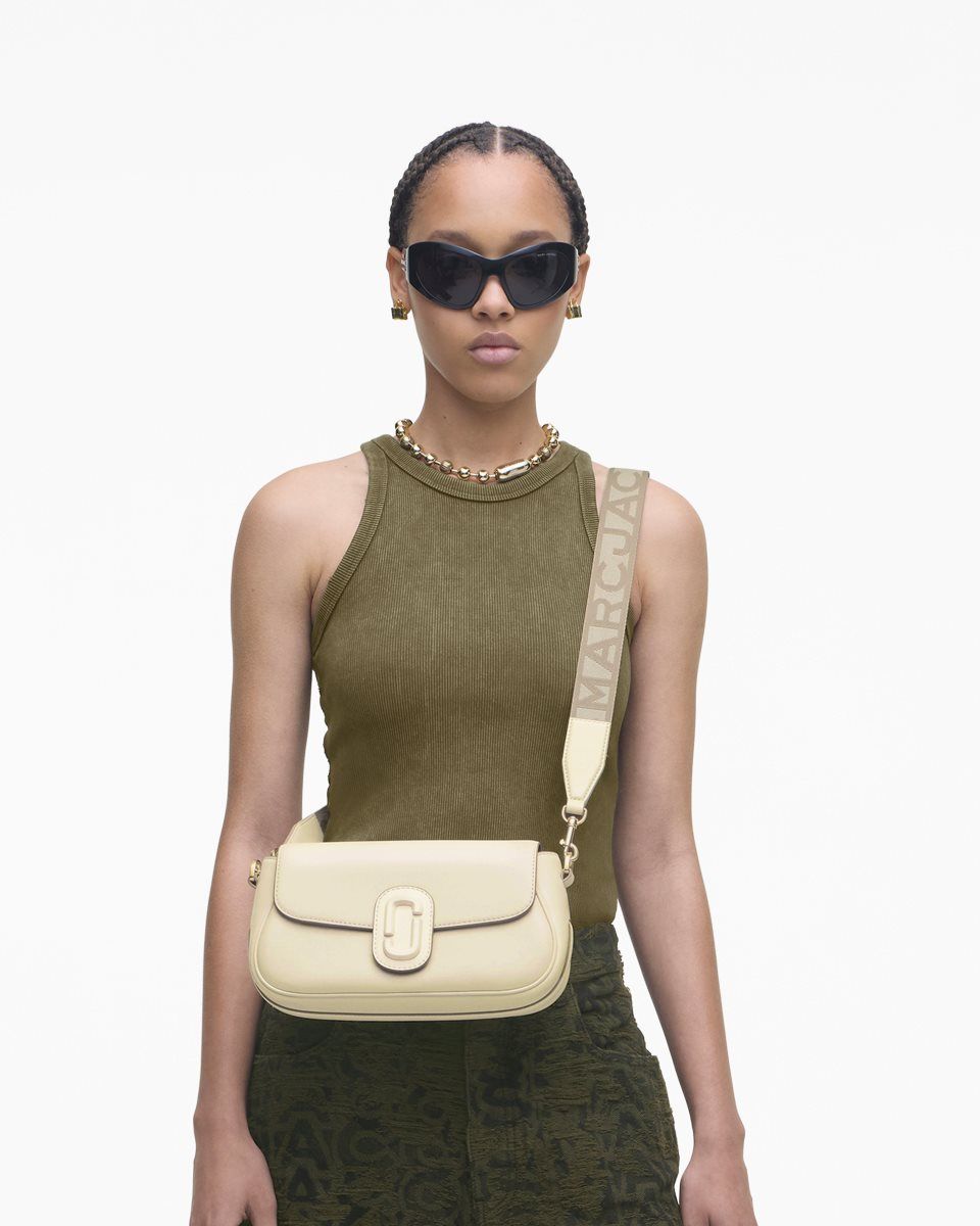 White Marc Jacobs The Large Clover Shoulder Bag | 873MZSWCX