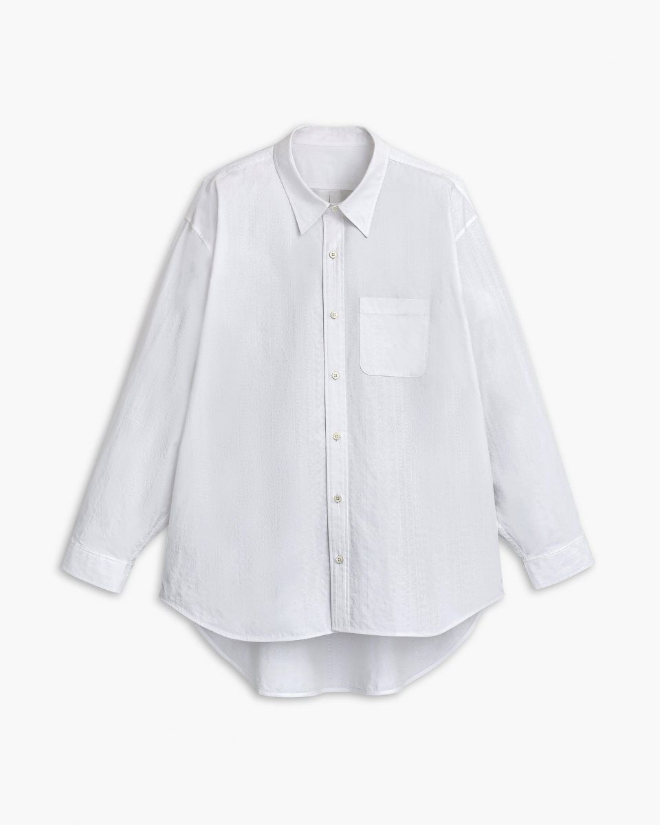 White Marc Jacobs The Monogram Big Shirt | 594WZVHSJ