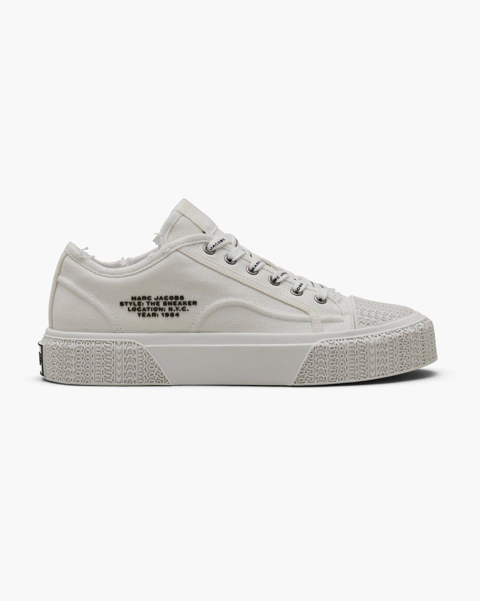 White Marc Jacobs The Sneaker | 391AZCKYE