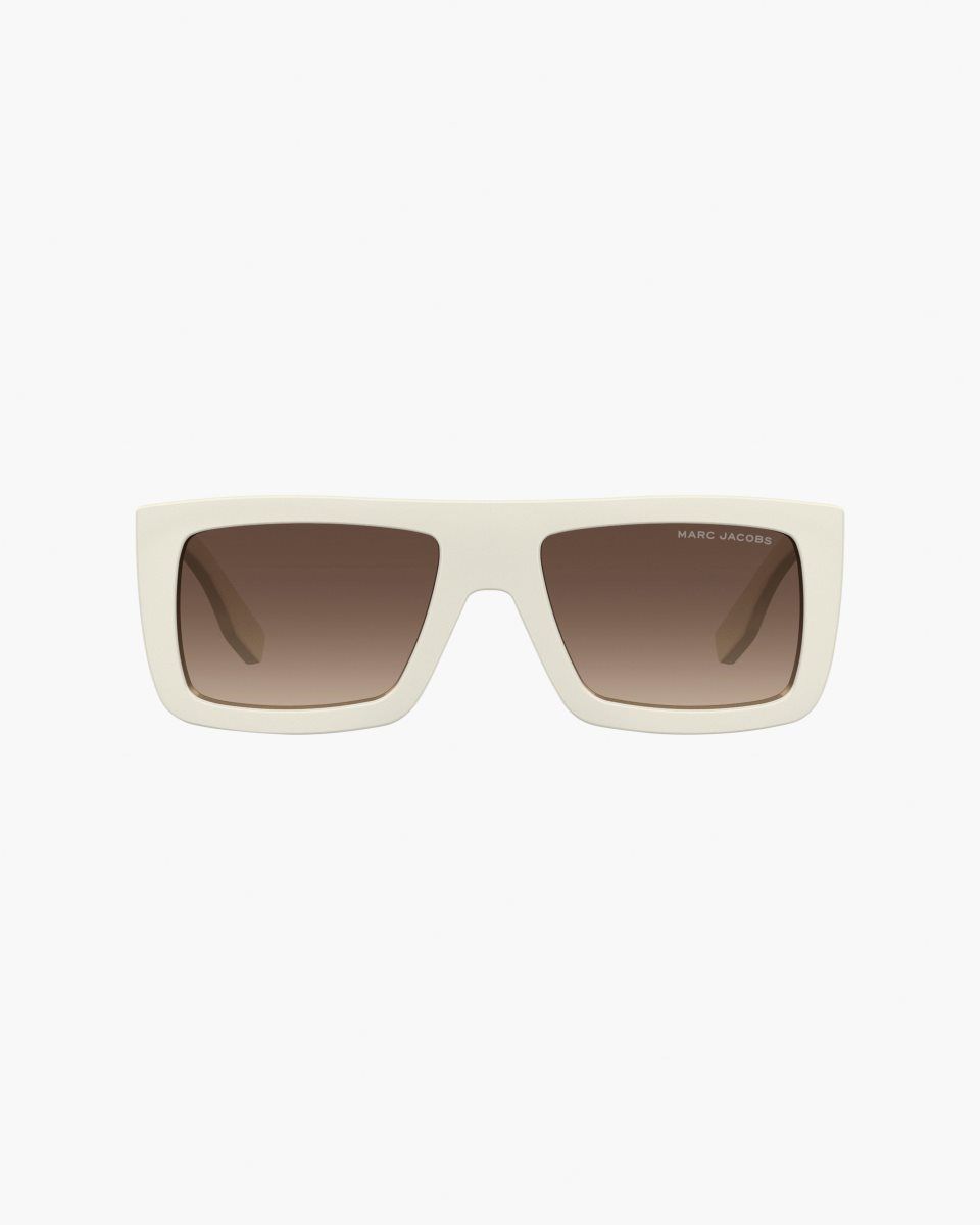 White Marc Jacobs The Square Sunglasses | 217BLWRSK