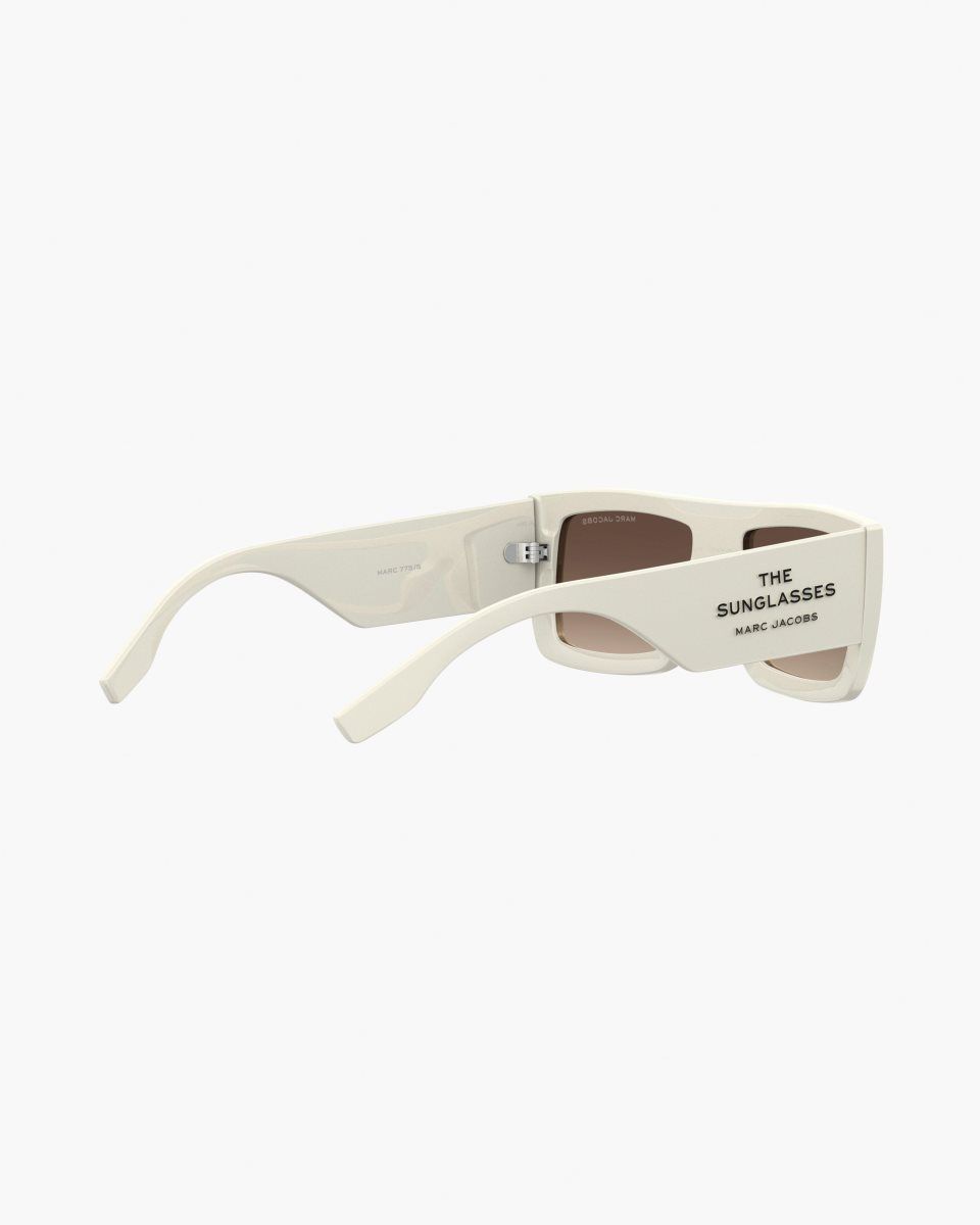 White Marc Jacobs The Square Sunglasses | 217BLWRSK