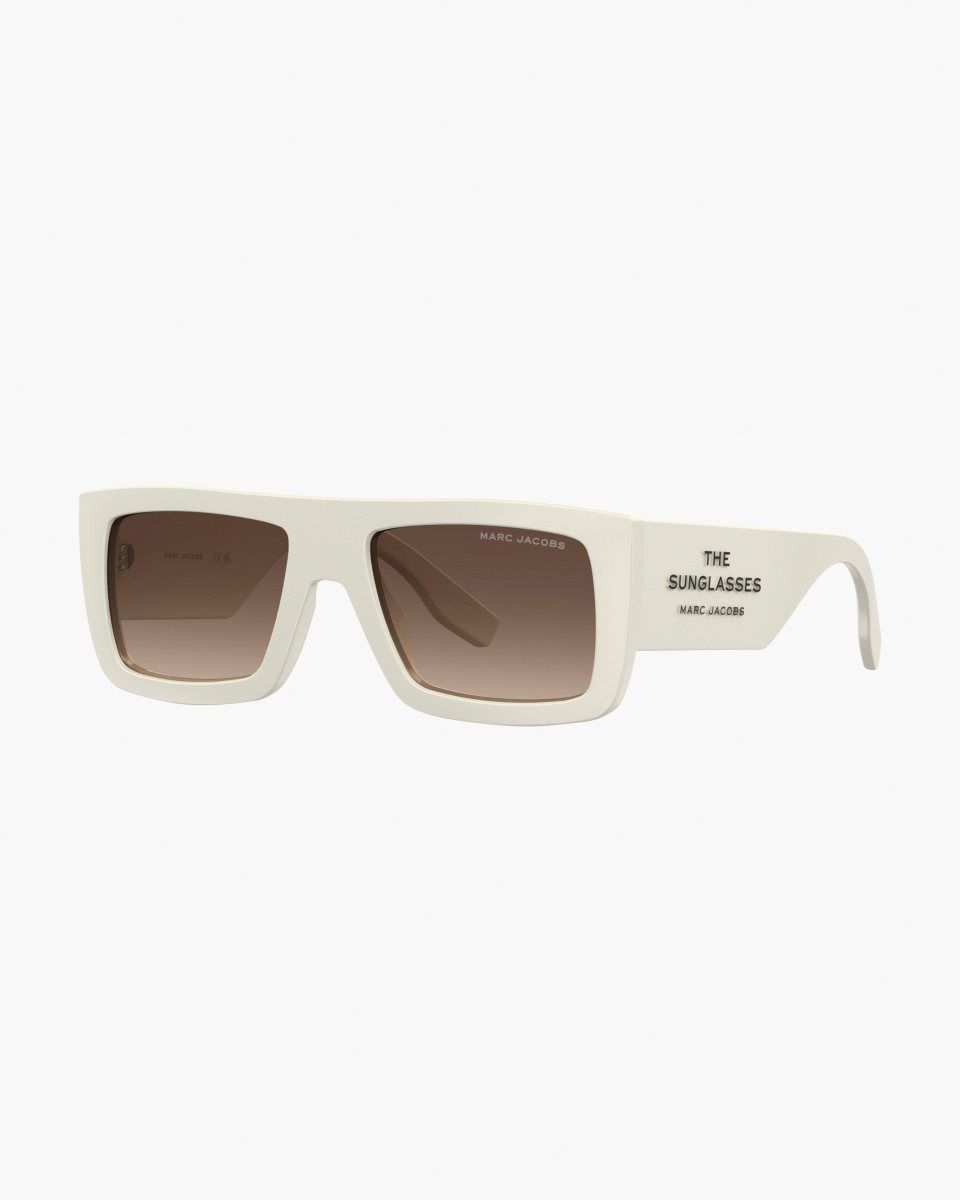 White Marc Jacobs The Square Sunglasses | 217BLWRSK