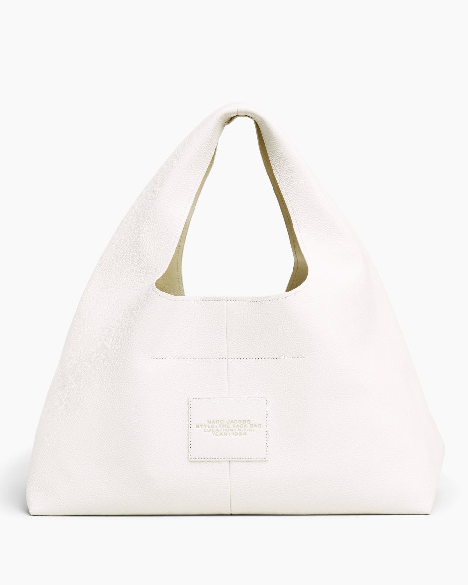 White Marc Jacobs The XL Sack Bag | 768UQVTOA